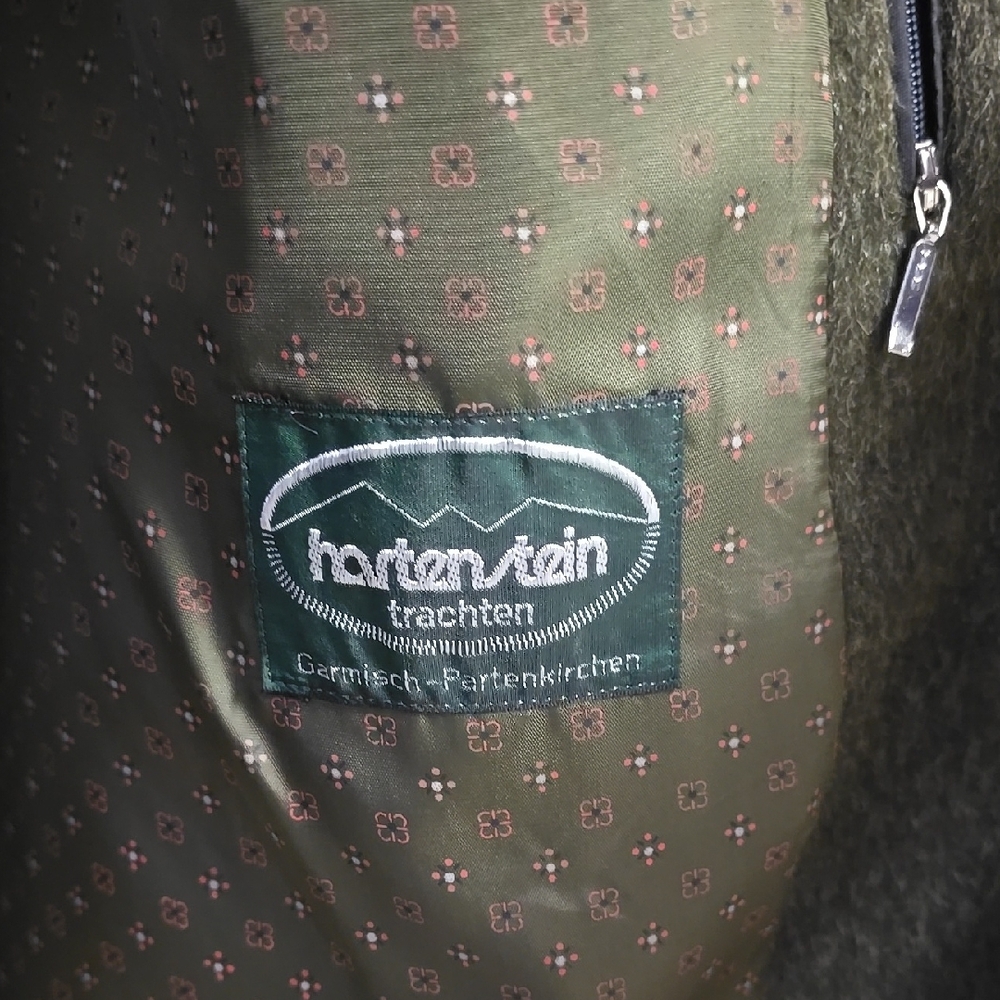 Baur Green Patterned Jacket